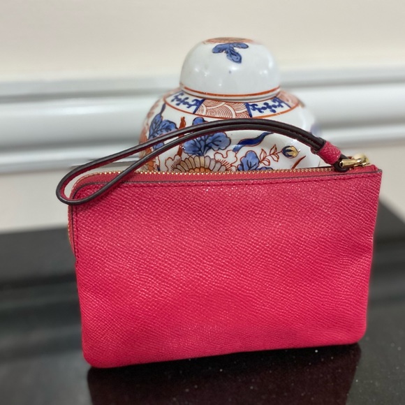 Coach Corner Zip Wristlet - Picture 6 of 7